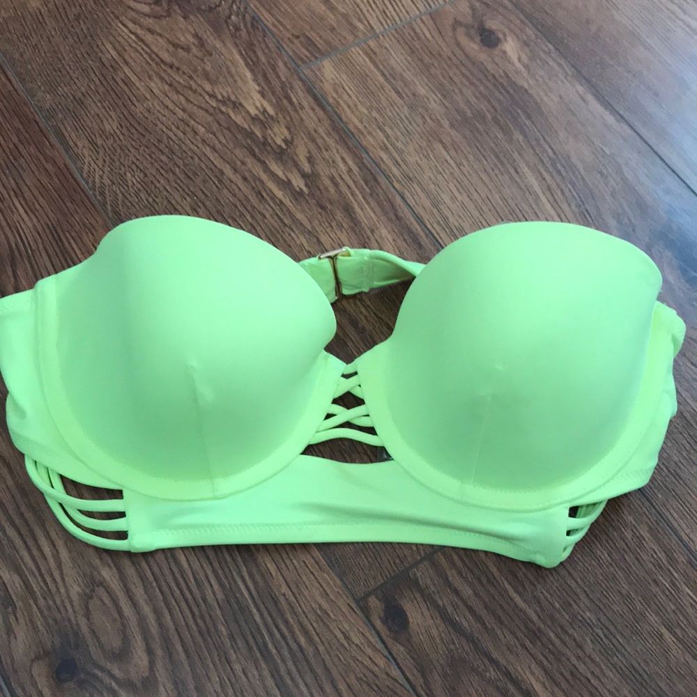 Victoria’s Secret Neon Yellow/Green bikini top